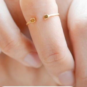 Adjustable midi rings (2)